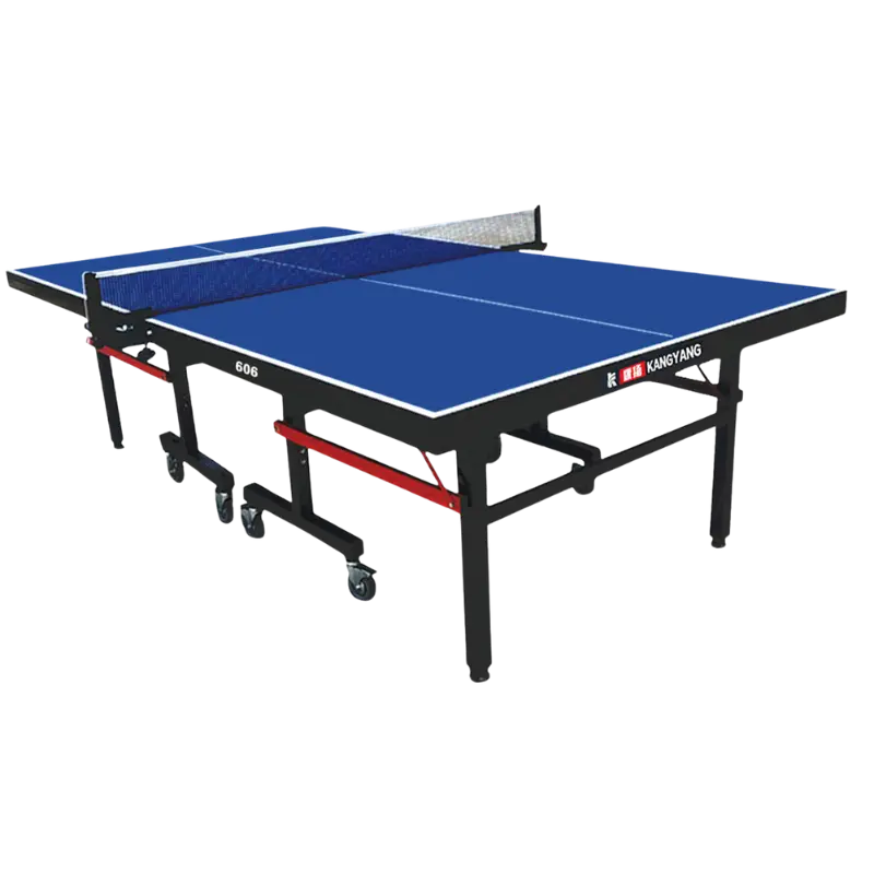 Outdoor Standard Folding Blue Table Tennis Table