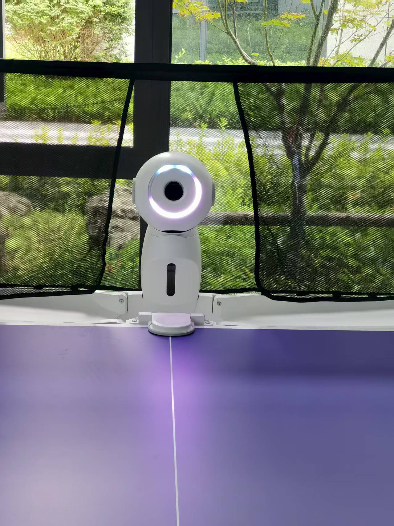 The latest innovation in table tennis training—the Pusun robot