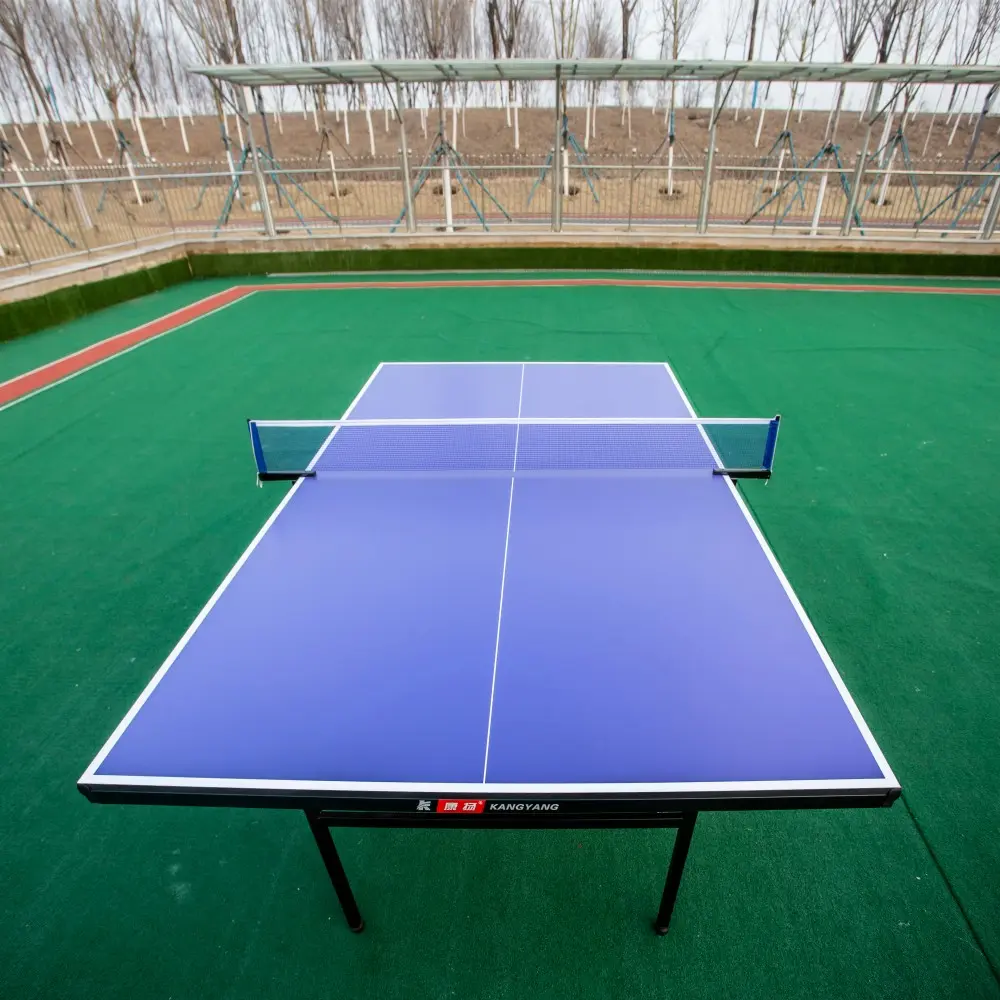 Folding Table Tennis Table with Wheels Indoor OEM (7).jpg