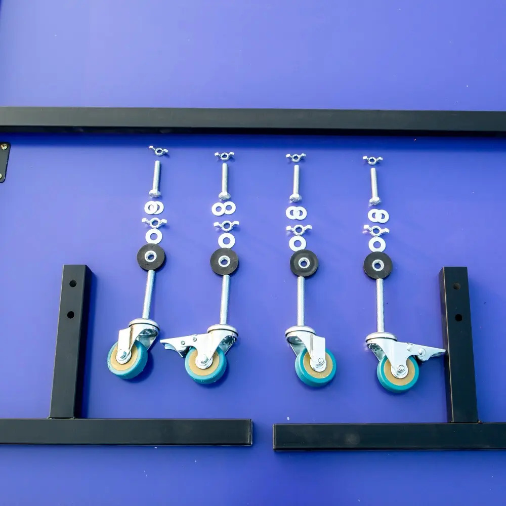 Folding Table Tennis Table with Wheels Indoor OEM (2).jpg