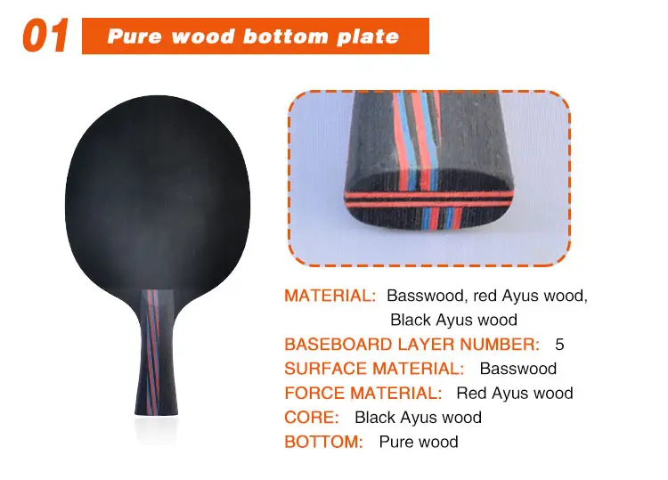 Pro-Grade Table Tennis Racket – Precision Engineered for Victory! (9)